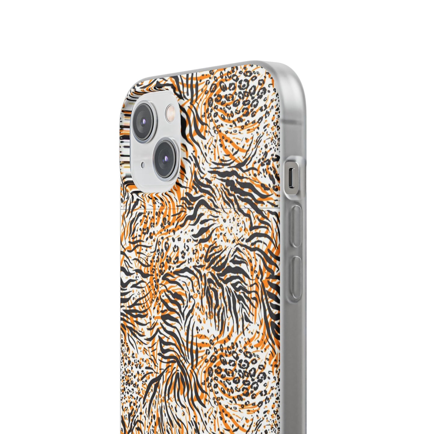 Wild Animal Print Flexi Case for iPhone - Fierce & Trendy Design