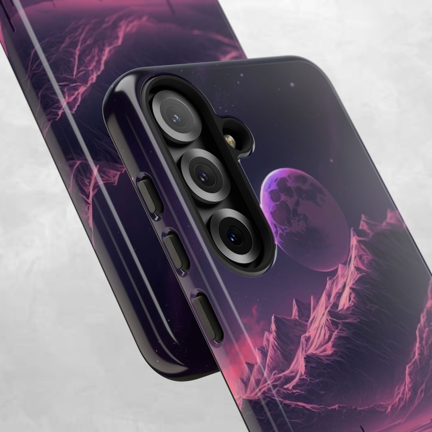 Futuristic Phone Case, Galaxy Aesthetic, Cosmic Art, Stylish Protection, Gifts for Tech Lovers