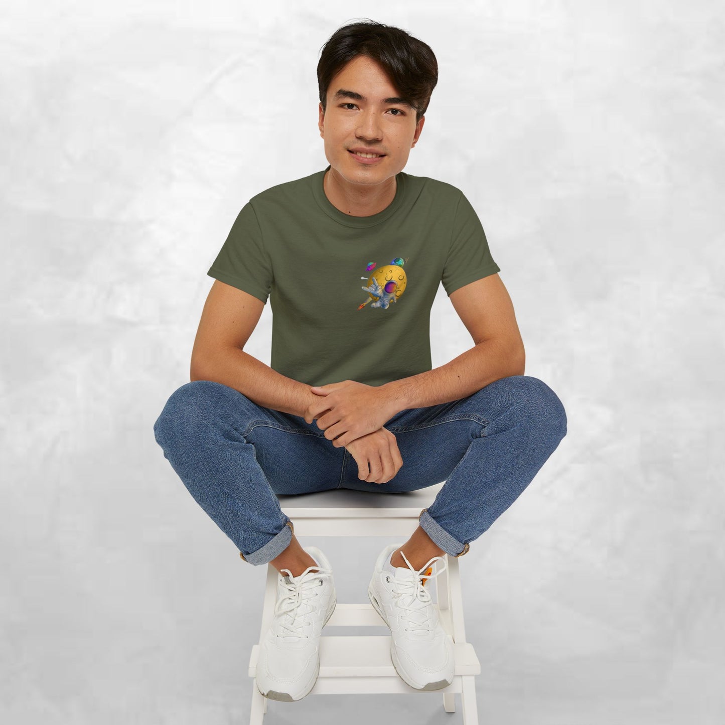 Funny Graphic Tee – "Happy Taco" Design for Food Lovers