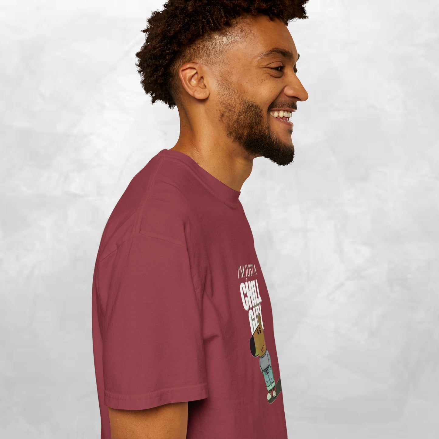 Chill Guy Graphic T-Shirt - Relaxed Unisex Tee for Casual Vibes