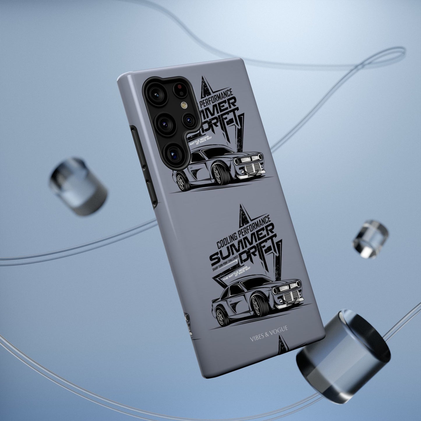 Summer Drift Racing Impact-Resistant Phone Case