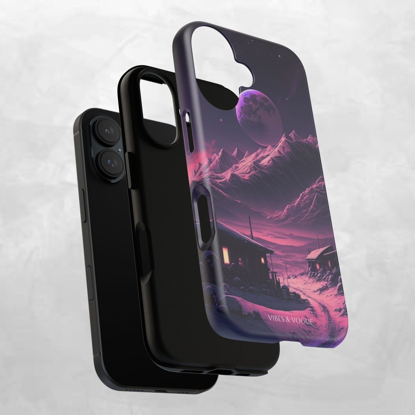 Futuristic Phone Case, Galaxy Aesthetic, Cosmic Art, Stylish Protection, Gifts for Tech Lovers