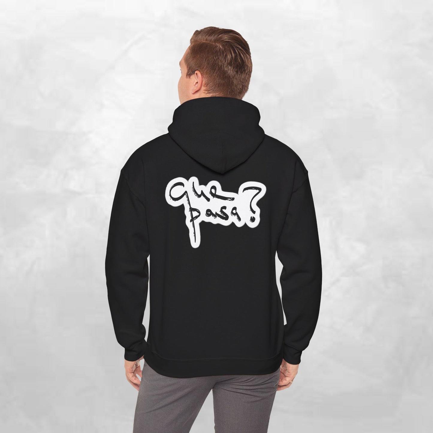 Casual Graphic Hoodie with Fun Quote, Unisex Sweatshirt, Cozy Gift for Friends, Relaxed Streetwear, Everyday Comfort Clothing