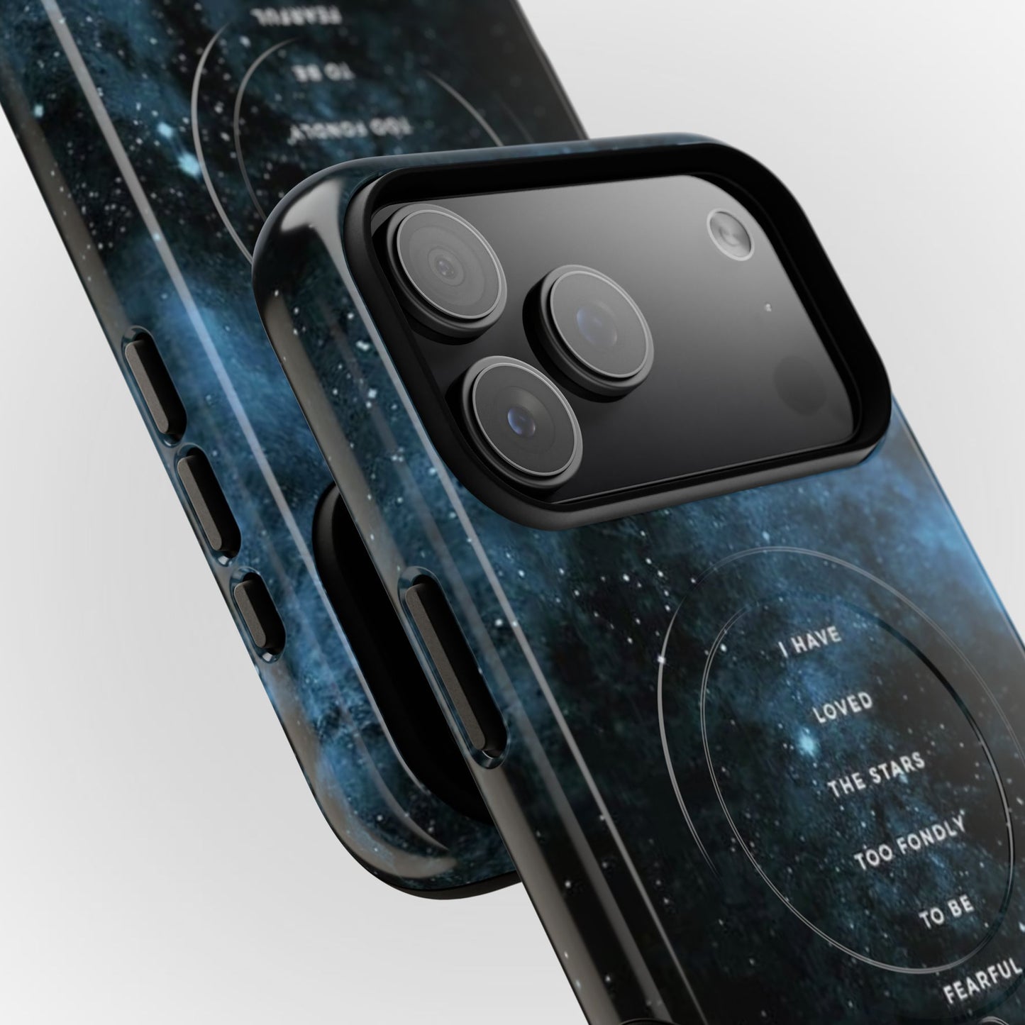 Galaxy-Inspired Tough Magnetic Phone Case - "I Have Loved the Stars"