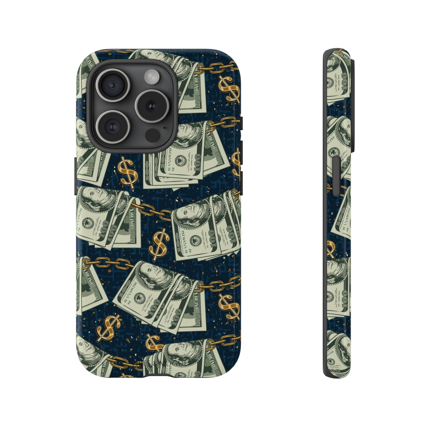 Money Motivation Phone Case, Tough Cases for iPhone, Money Design Phone Accessory, Trendy Tech Gifts, Unique Phone Cover