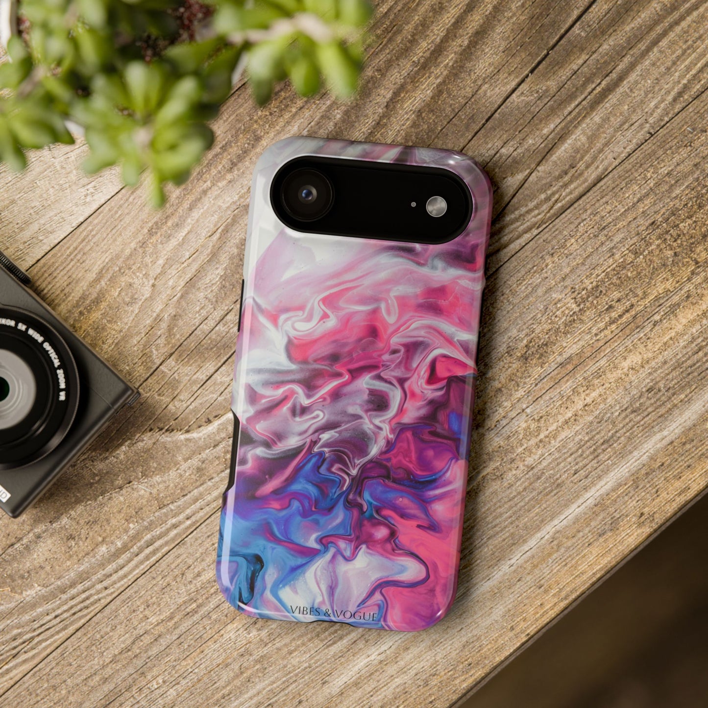 Vibrant Phone Case for Trendsetters | Abstract Marble Design, Impact-Resistant, Stylish Tech Accessory, Perfect Gift