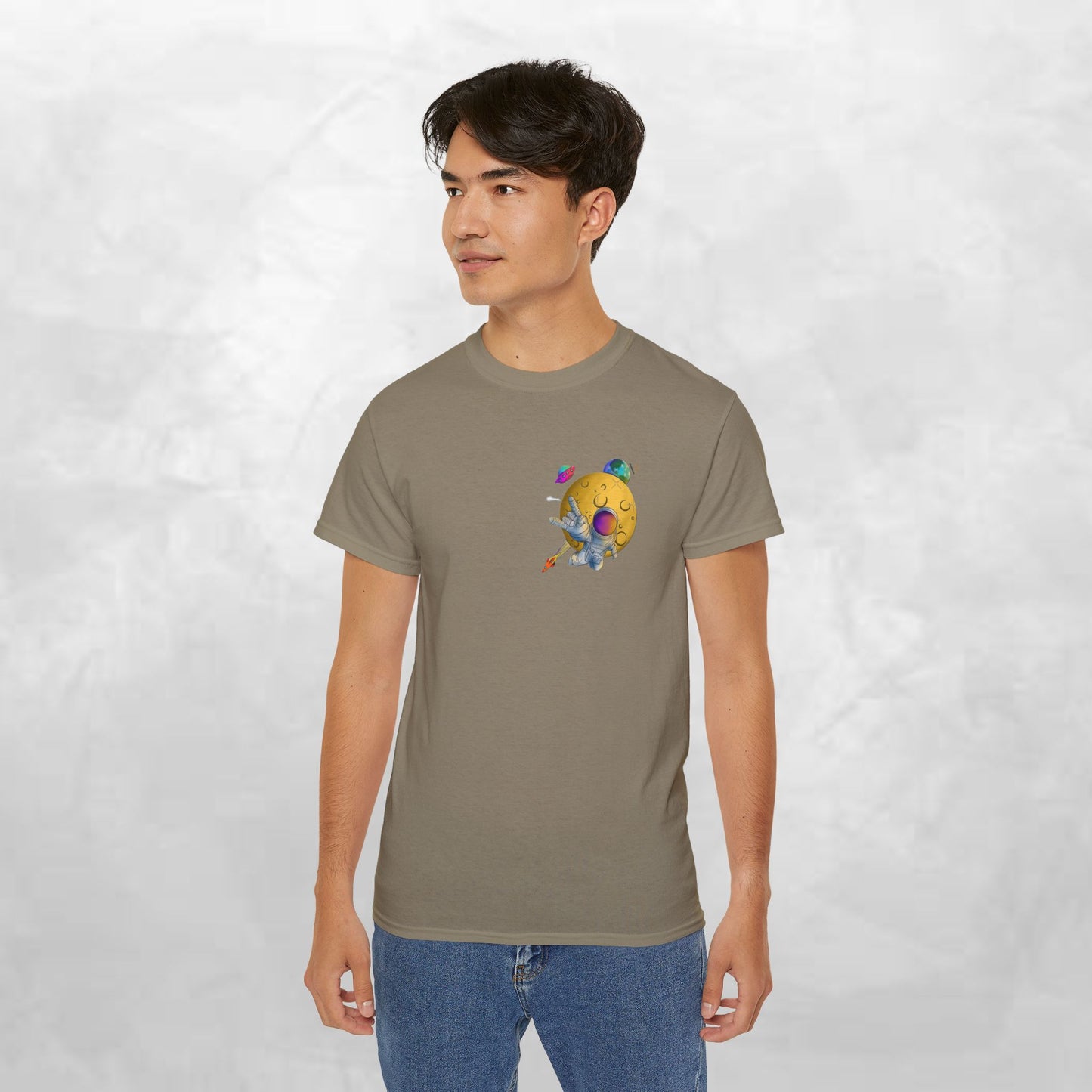 Funny Graphic Tee – "Happy Taco" Design for Food Lovers