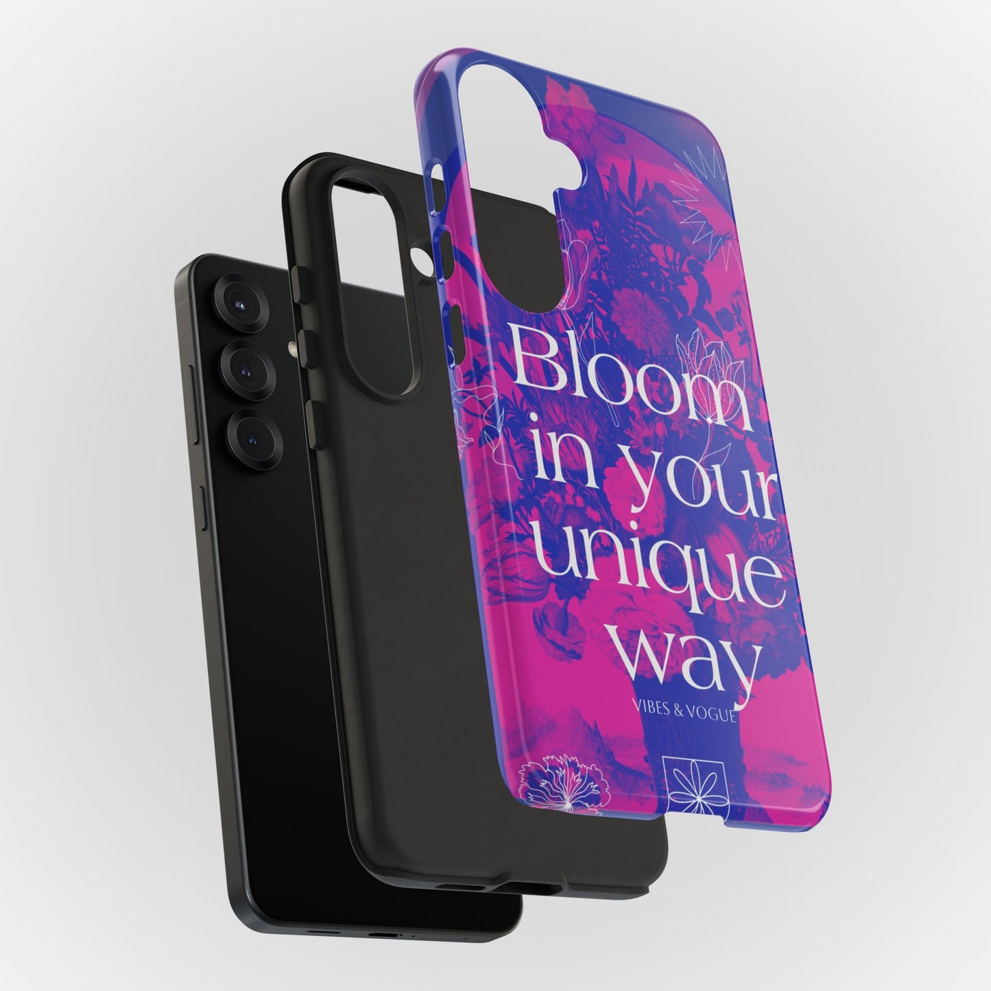 Bloom in Your Unique Way Phone Case - Tough and Stylish Design