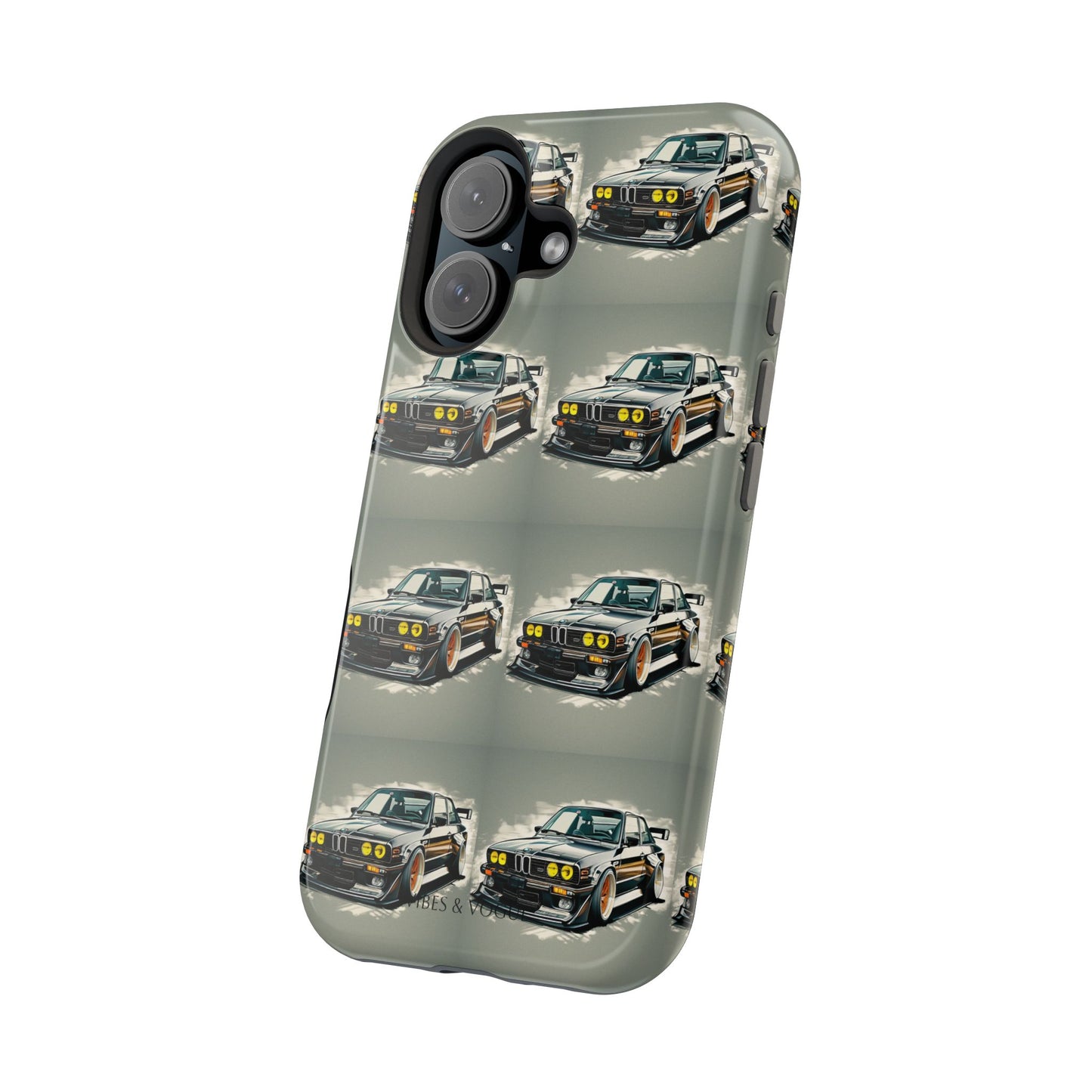 Stylish Car-Themed Magnetic Tough Cases - Perfect for Auto Enthusiasts