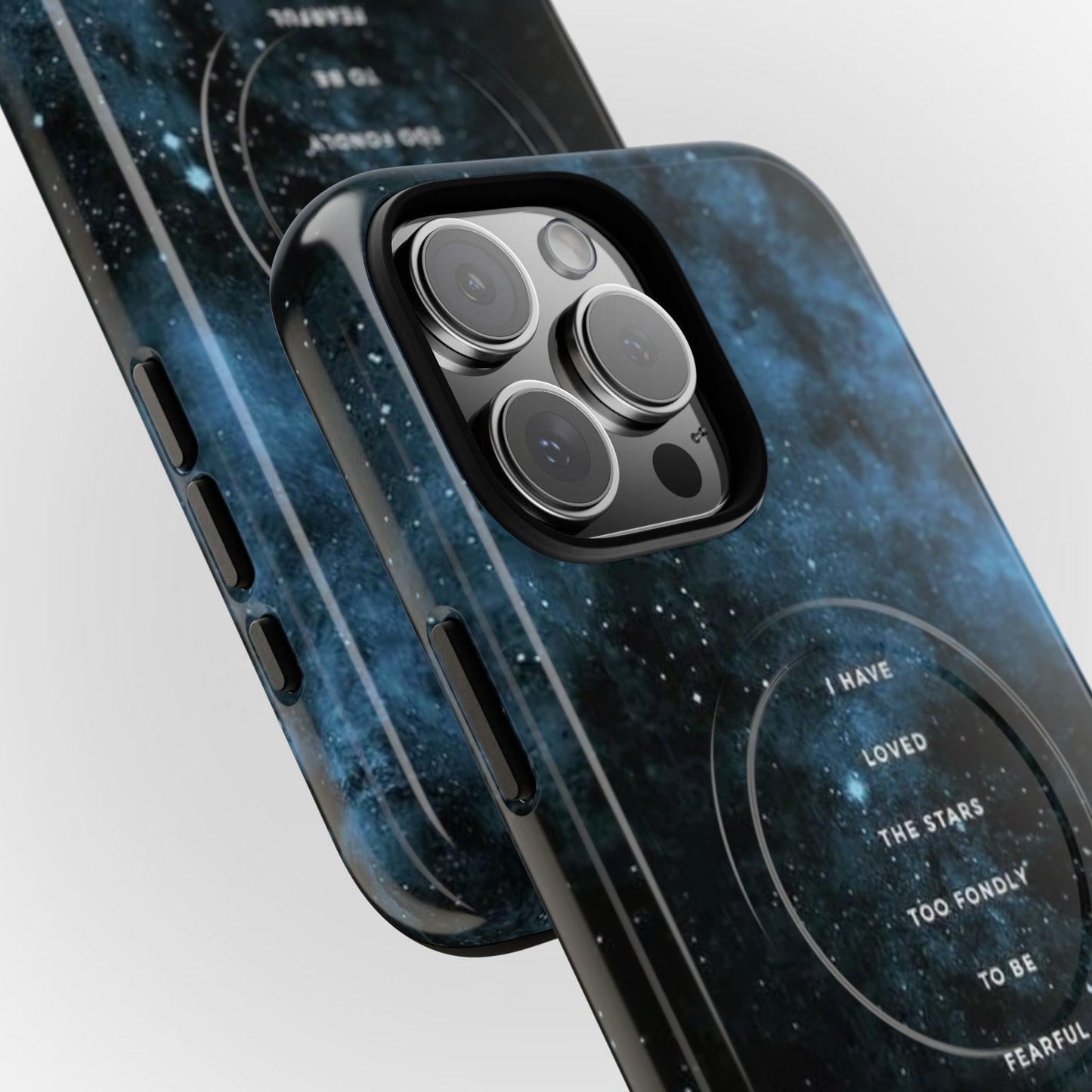 Galaxy-Inspired Tough Magnetic Phone Case - "I Have Loved the Stars"