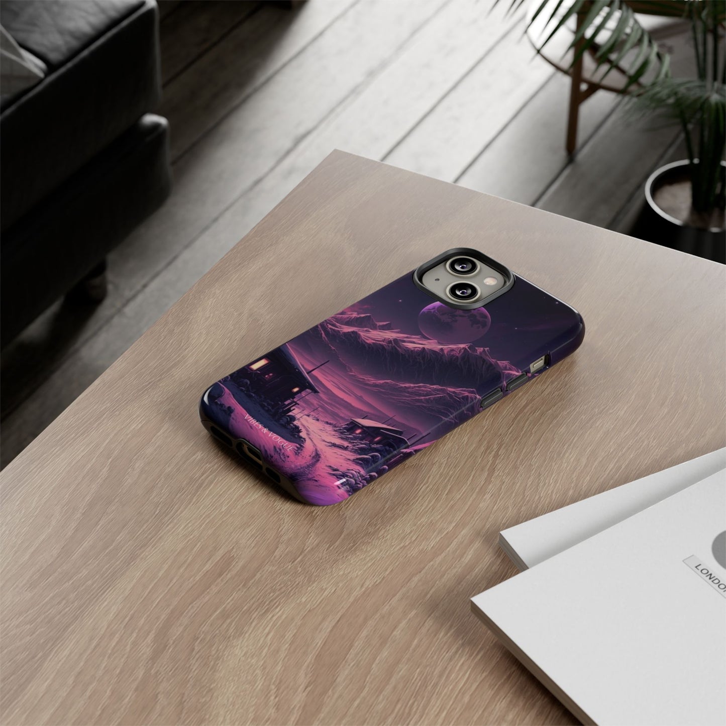 Futuristic Phone Case, Galaxy Aesthetic, Cosmic Art, Stylish Protection, Gifts for Tech Lovers