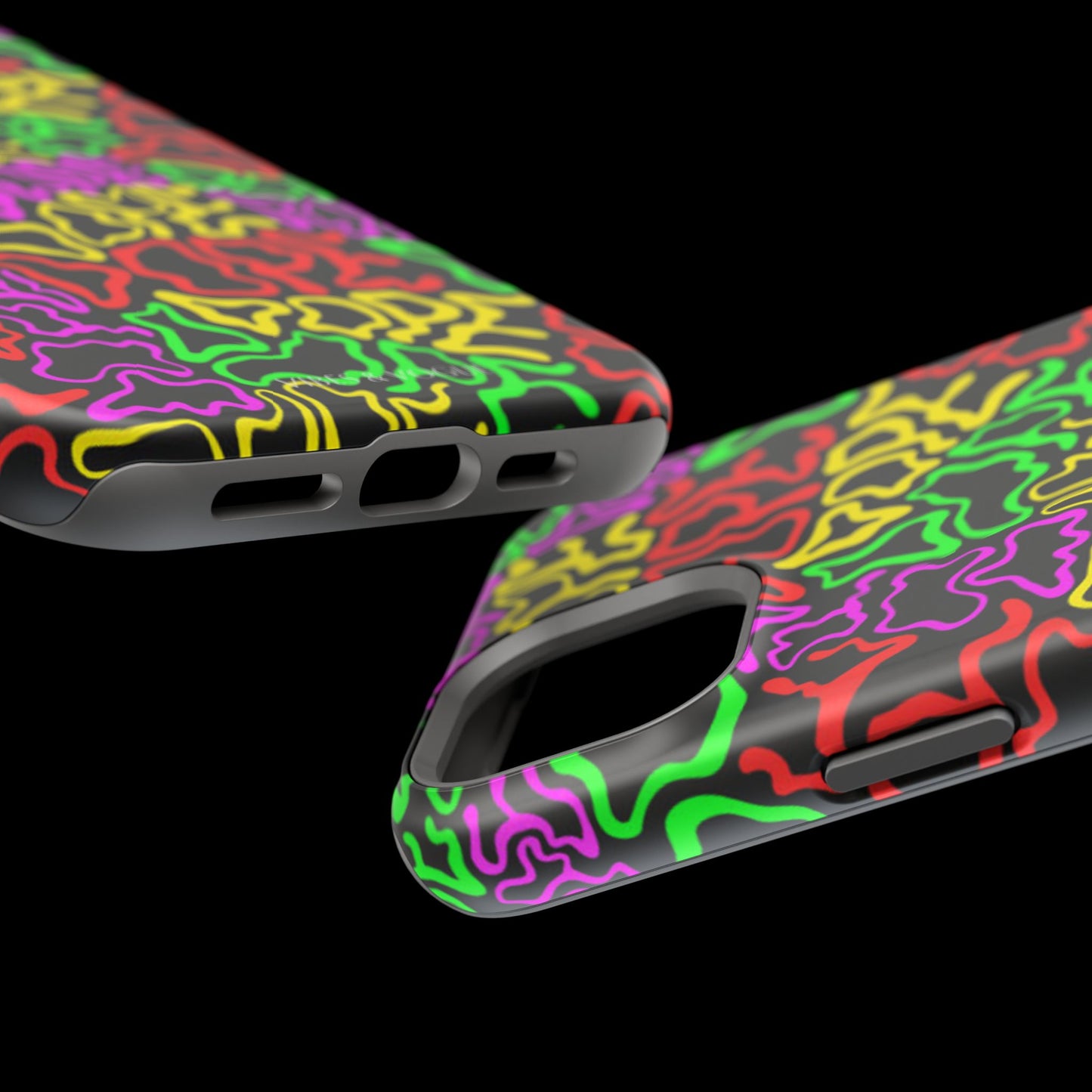 Colorful Magnetic Phone Cases, Funky Case for Teens, Cool Phone Accessories, Unique Gift for Friends, Vibrant Tough Cases, Phone Protection