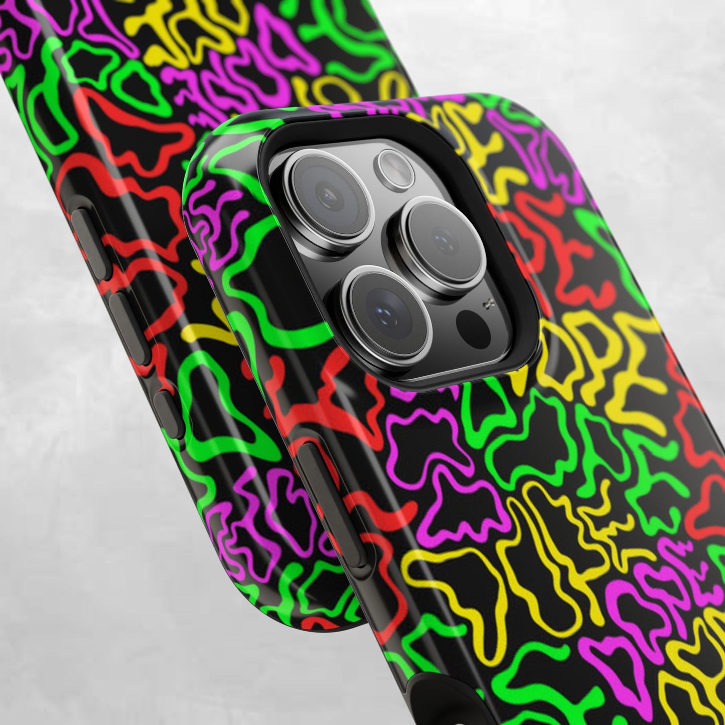 Colorful Magnetic Phone Cases, Funky Case for Teens, Cool Phone Accessories, Unique Gift for Friends, Vibrant Tough Cases, Phone Protection