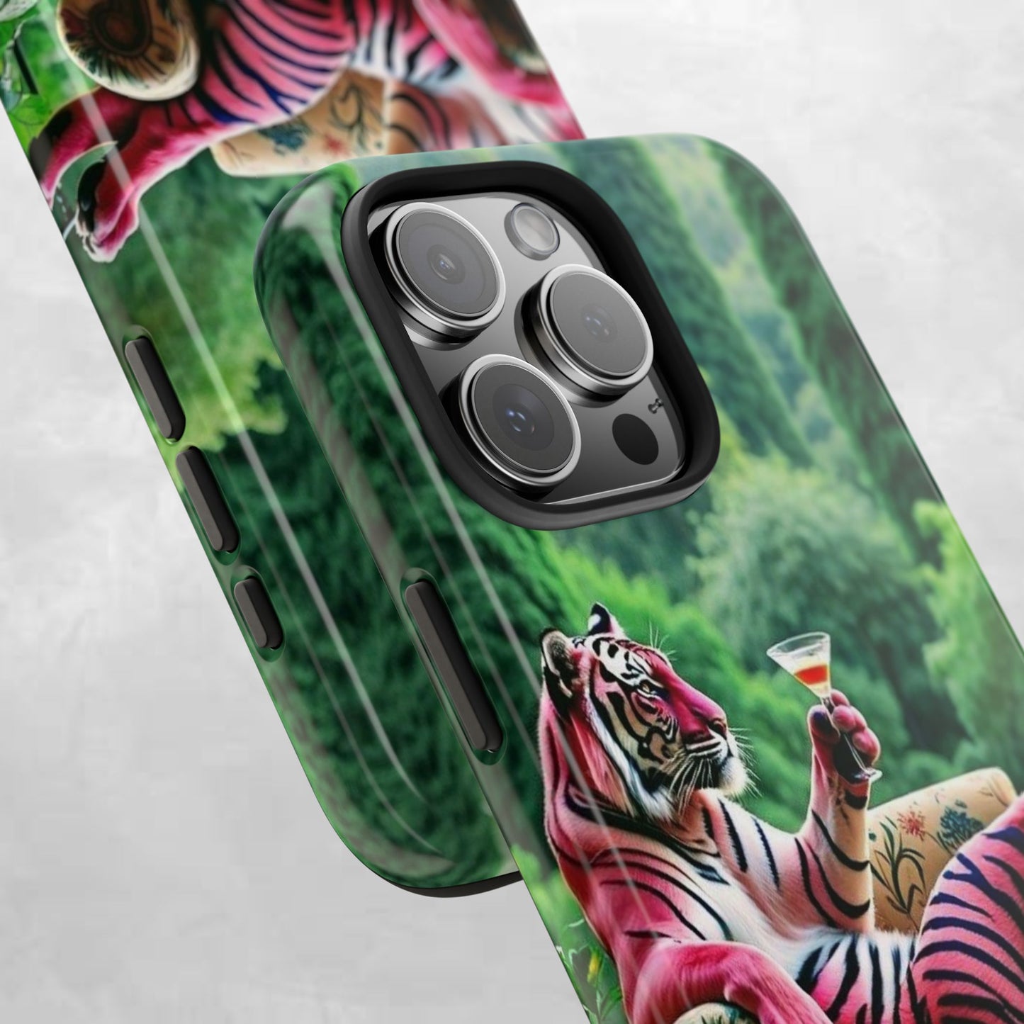 Relaxed Tiger Phone Case | Tough Case for Animal Lovers, Unique Gift for Friends, Stylish Tech Accessories, Fun Phone Cover, Vibrant Design