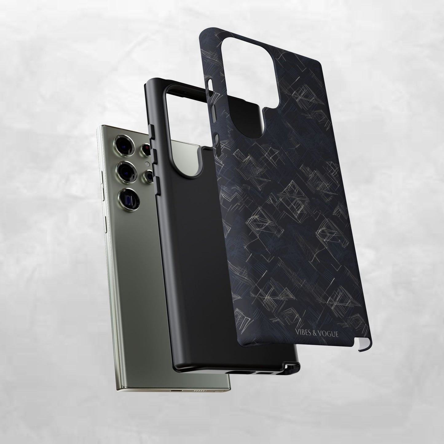 Tough Cases: Modern Geometric Phone Case - Durable, Stylish Protection