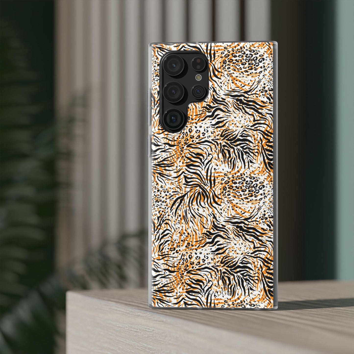 Wild Animal Print Flexi Case for iPhone - Fierce & Trendy Design