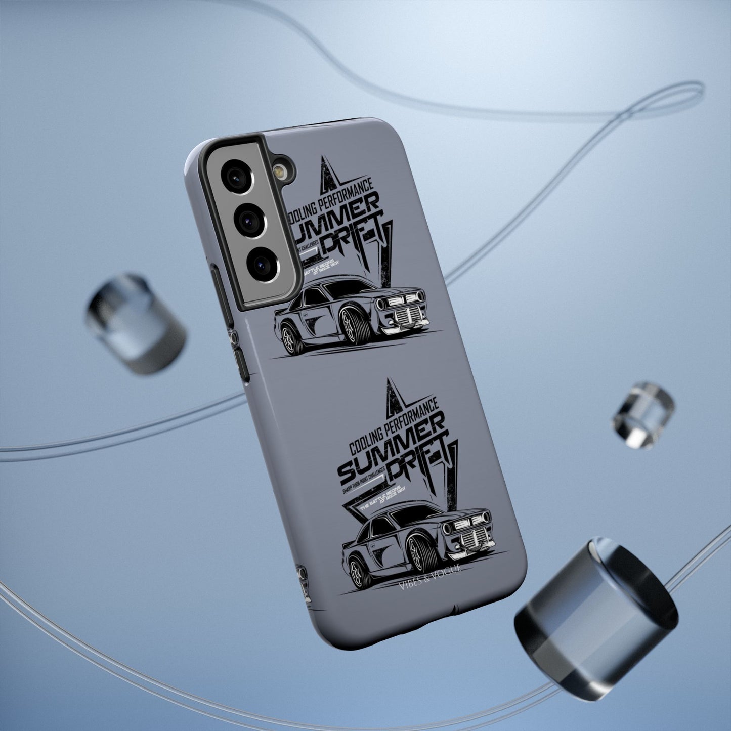 Summer Drift Racing Impact-Resistant Phone Case
