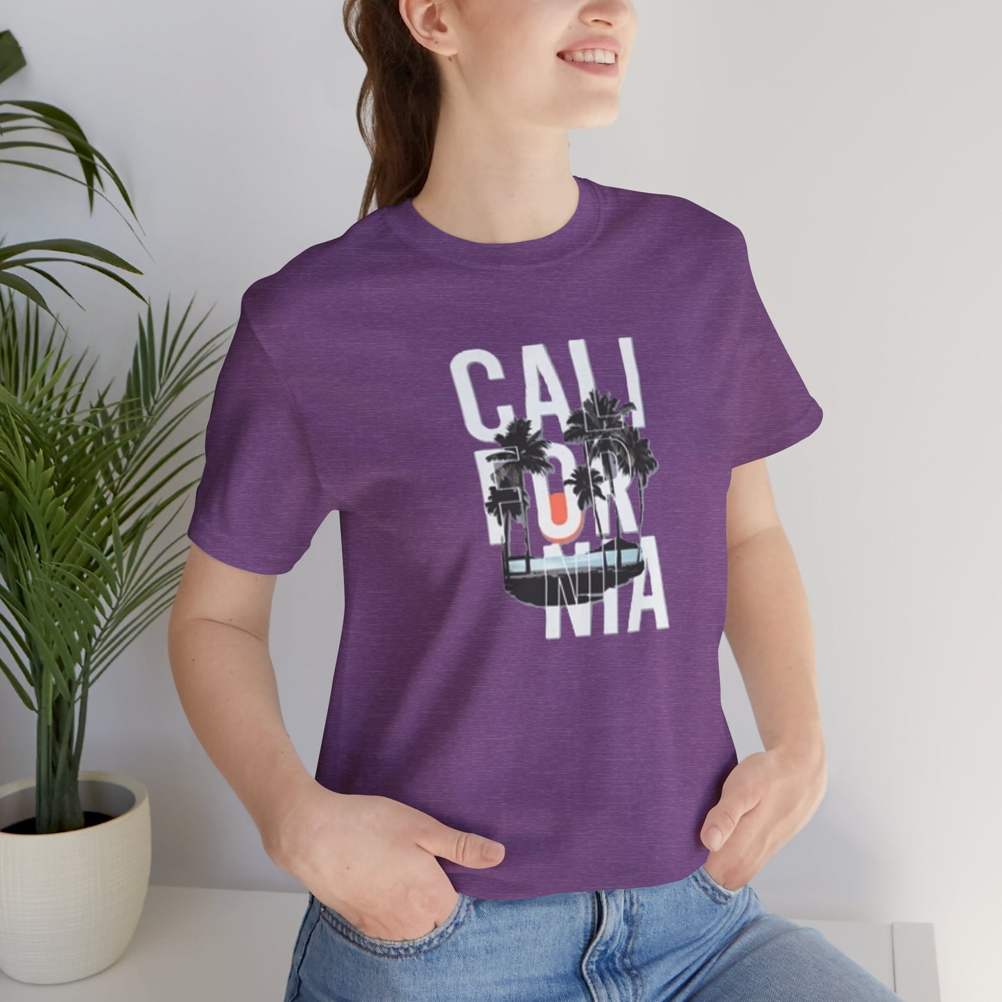 California Vibes Unisex Tee, Summer Fun T-Shirt, Casual Wear, Beach Day Shirt, Gift for Travelers, Holiday Fashion