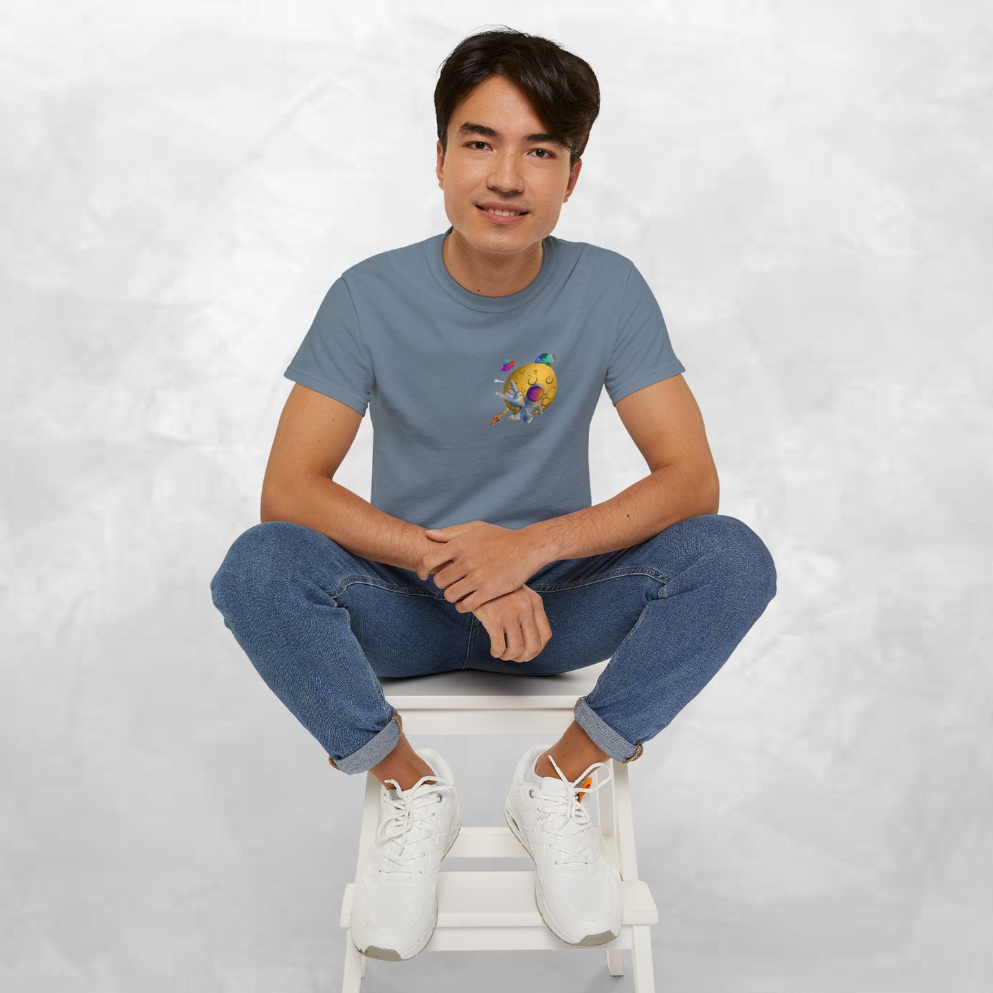 Funny Graphic Tee – "Happy Taco" Design for Food Lovers