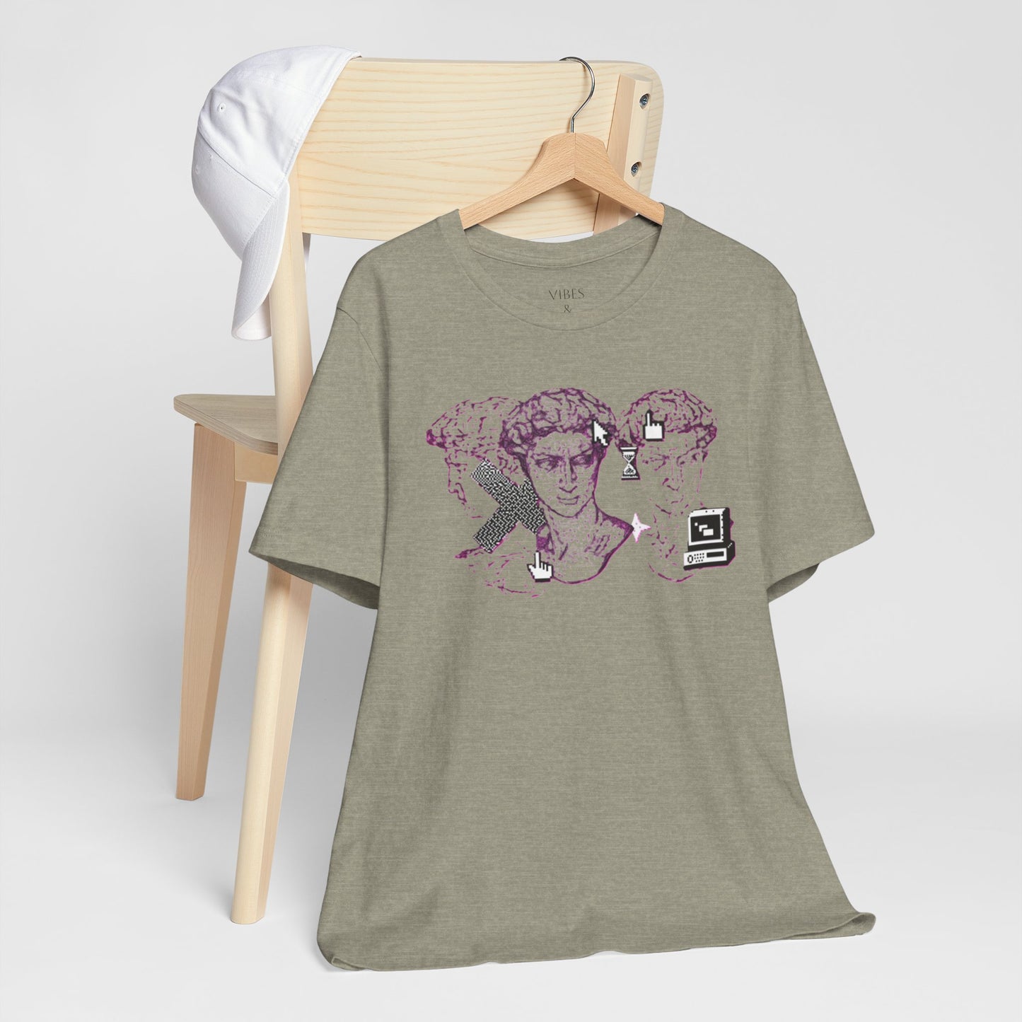 Artistic Brain Design Unisex Tee, Graphic T-Shirt, Casual Wear, Gift for Artists, Creative Apparel, Unique Fashion Statement