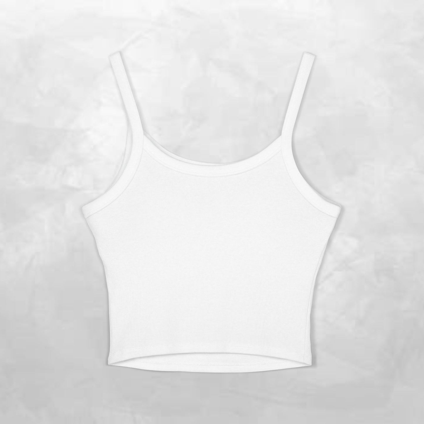 Tropical Waves Spaghetti Strap Tank Top - Beach Vibes Summer Apparel