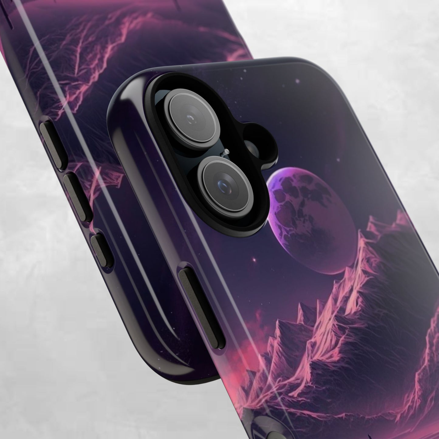 Futuristic Phone Case, Galaxy Aesthetic, Cosmic Art, Stylish Protection, Gifts for Tech Lovers