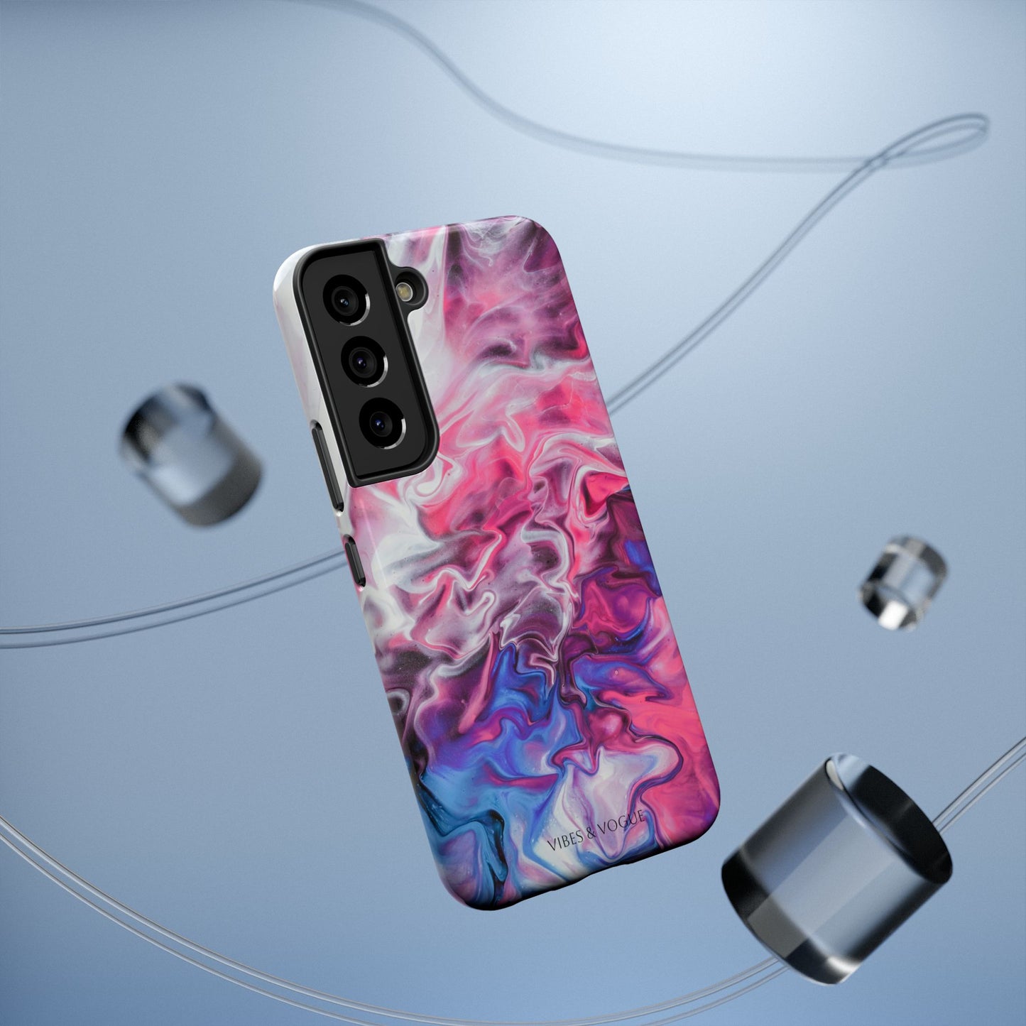 Vibrant Phone Case for Trendsetters | Abstract Marble Design, Impact-Resistant, Stylish Tech Accessory, Perfect Gift