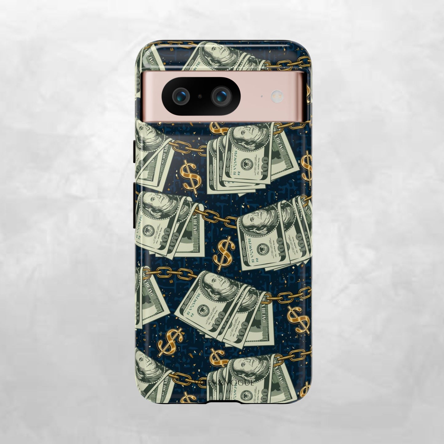 Money Motivation Phone Case, Tough Cases for iPhone, Money Design Phone Accessory, Trendy Tech Gifts, Unique Phone Cover