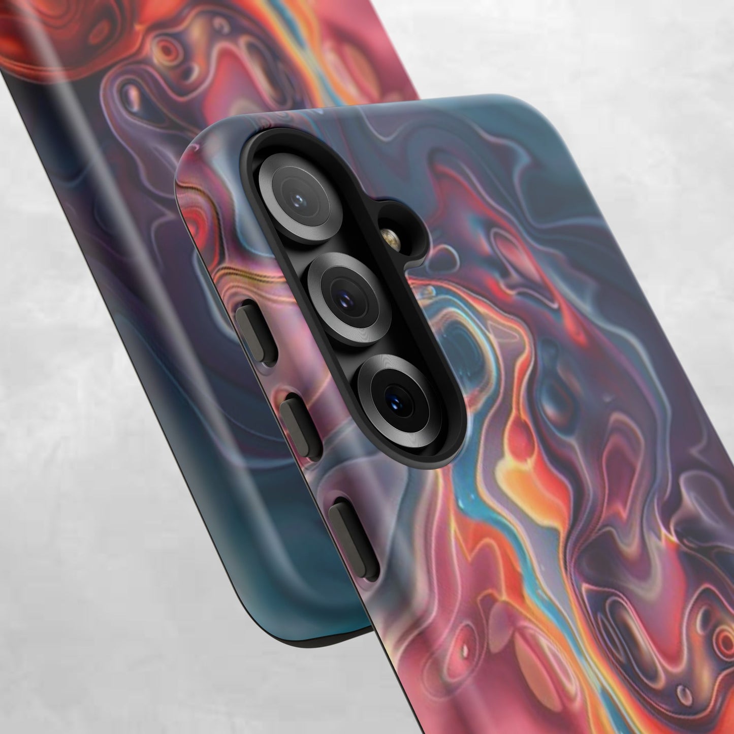 Colorful Phone Case, Abstract Print Cover, Tough Cases for Protection, Gift for Her, Modern Design, Trendy Mobile Accessory