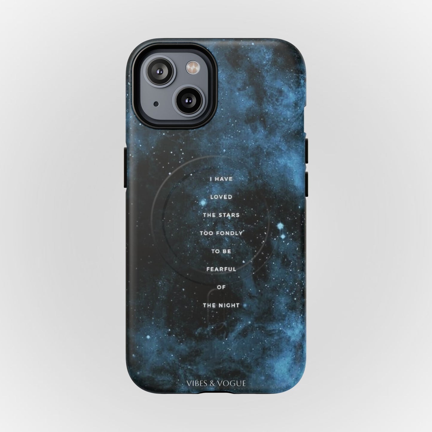 Galaxy-Inspired Tough Magnetic Phone Case - "I Have Loved the Stars"