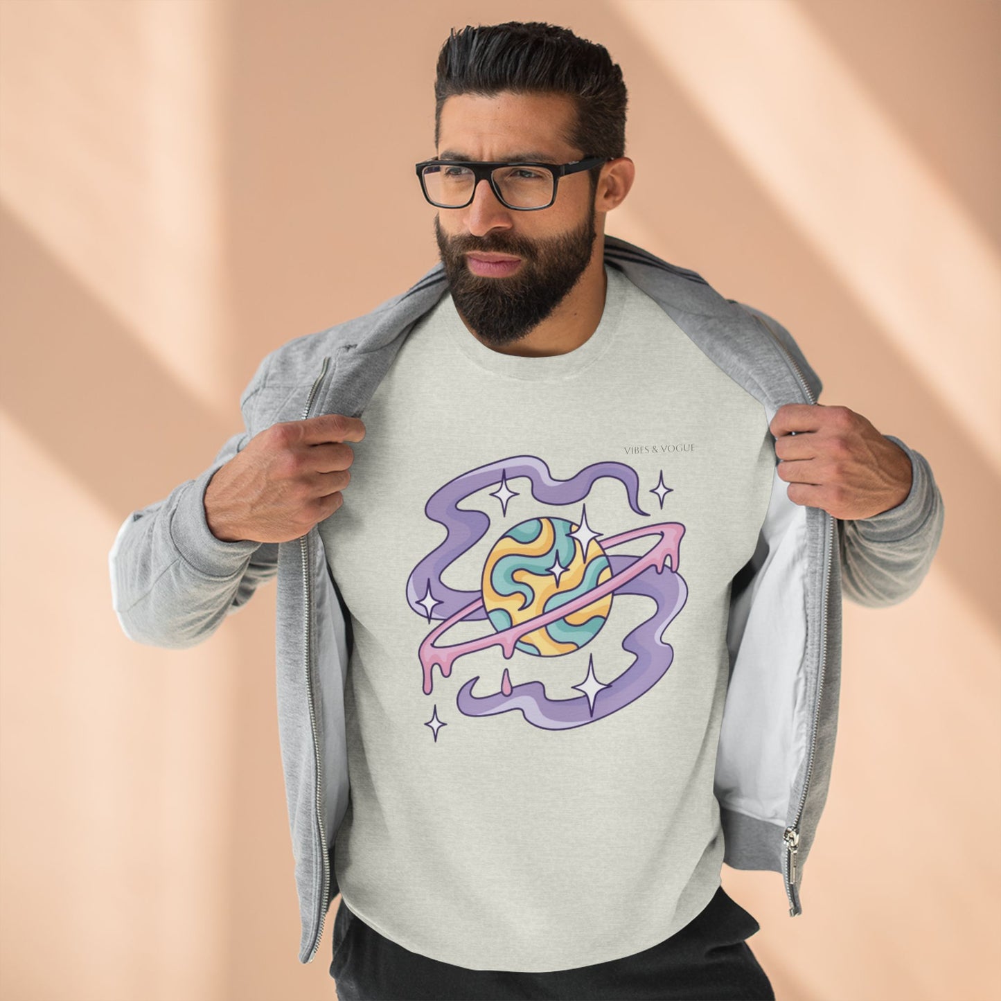 Funny Unisex Crewneck Sweatshirt - 'Hasta La Vista' Corn Design