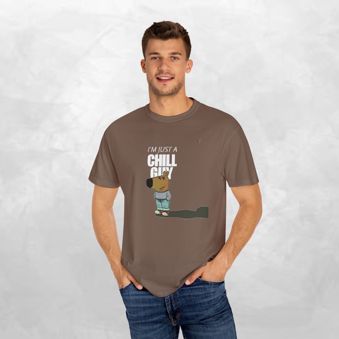 Chill Guy Graphic T-Shirt - Relaxed Unisex Tee for Casual Vibes
