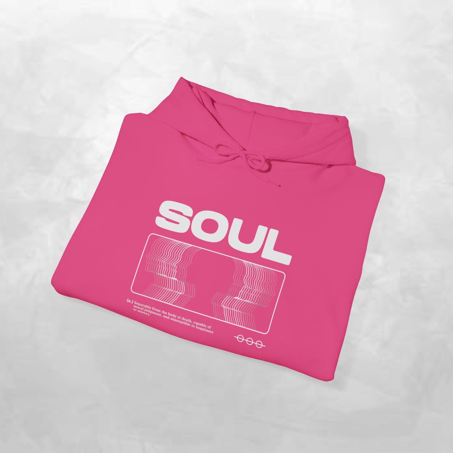 Soul Graphic Hoodie — Retro VHS Silhouette Streetwear