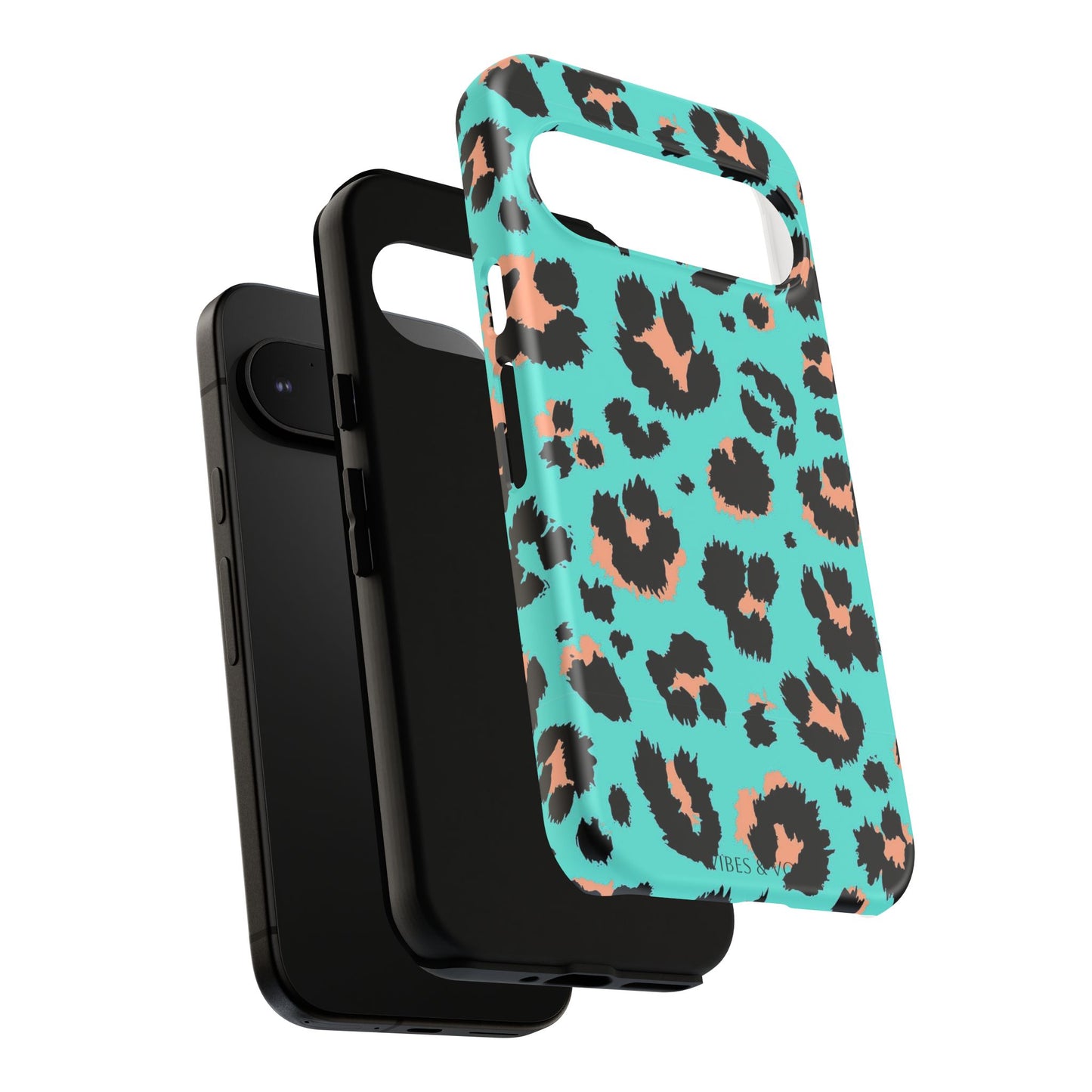 Leopard Print Phone Case, Tough Phone Case, Wild Style Accessory, Animal Print Cover, Stylish Phone Protection