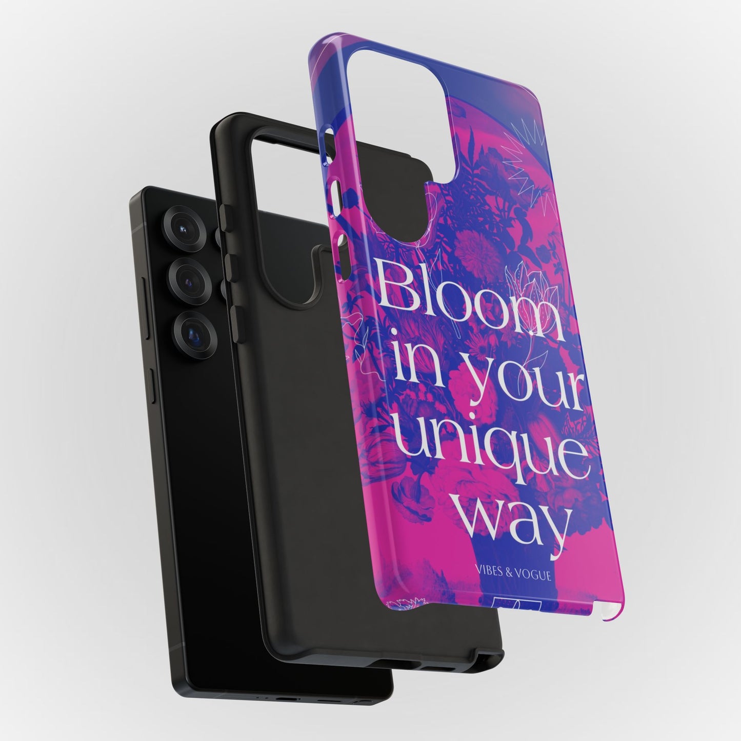 Bloom in Your Unique Way Phone Case - Tough and Stylish Design