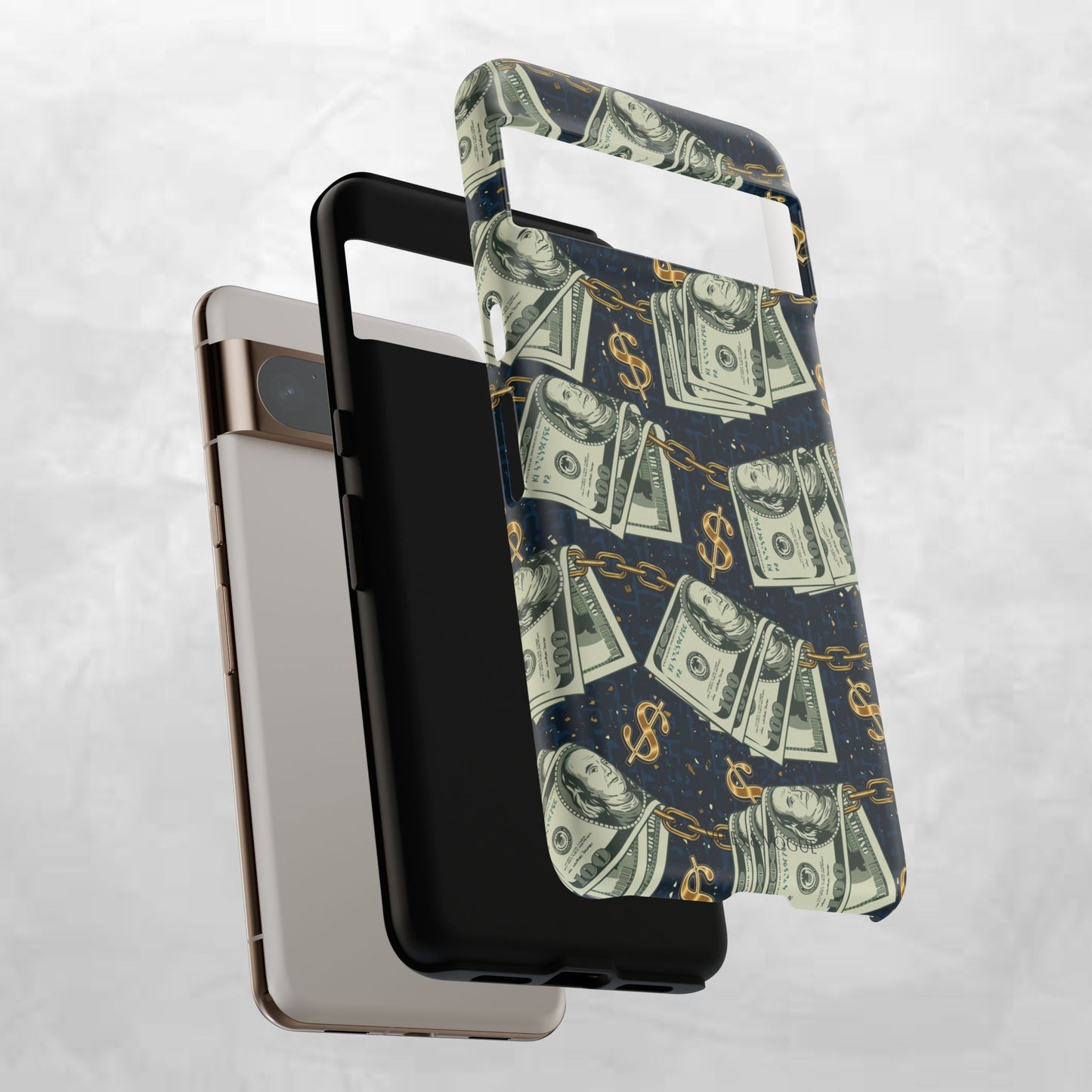 Money Motivation Phone Case, Tough Cases for iPhone, Money Design Phone Accessory, Trendy Tech Gifts, Unique Phone Cover