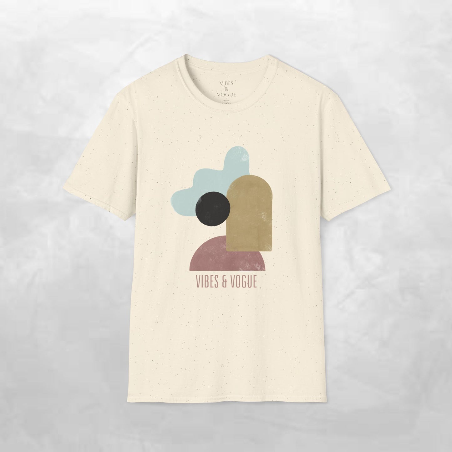 Vibes & Vogue Unisex Softstyle T-Shirt - Trendy Casual Wear for Art Lovers