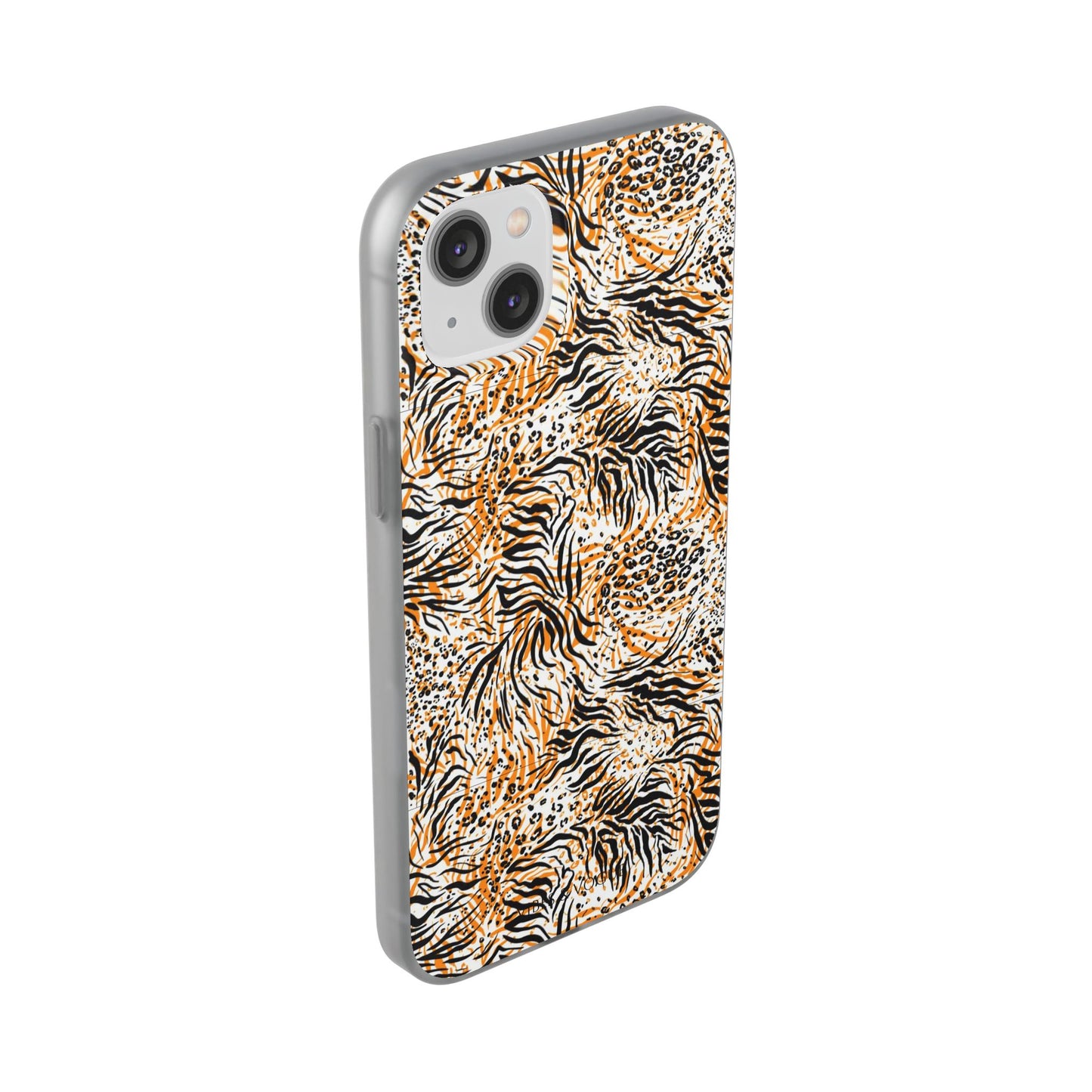 Wild Animal Print Flexi Case for iPhone - Fierce & Trendy Design
