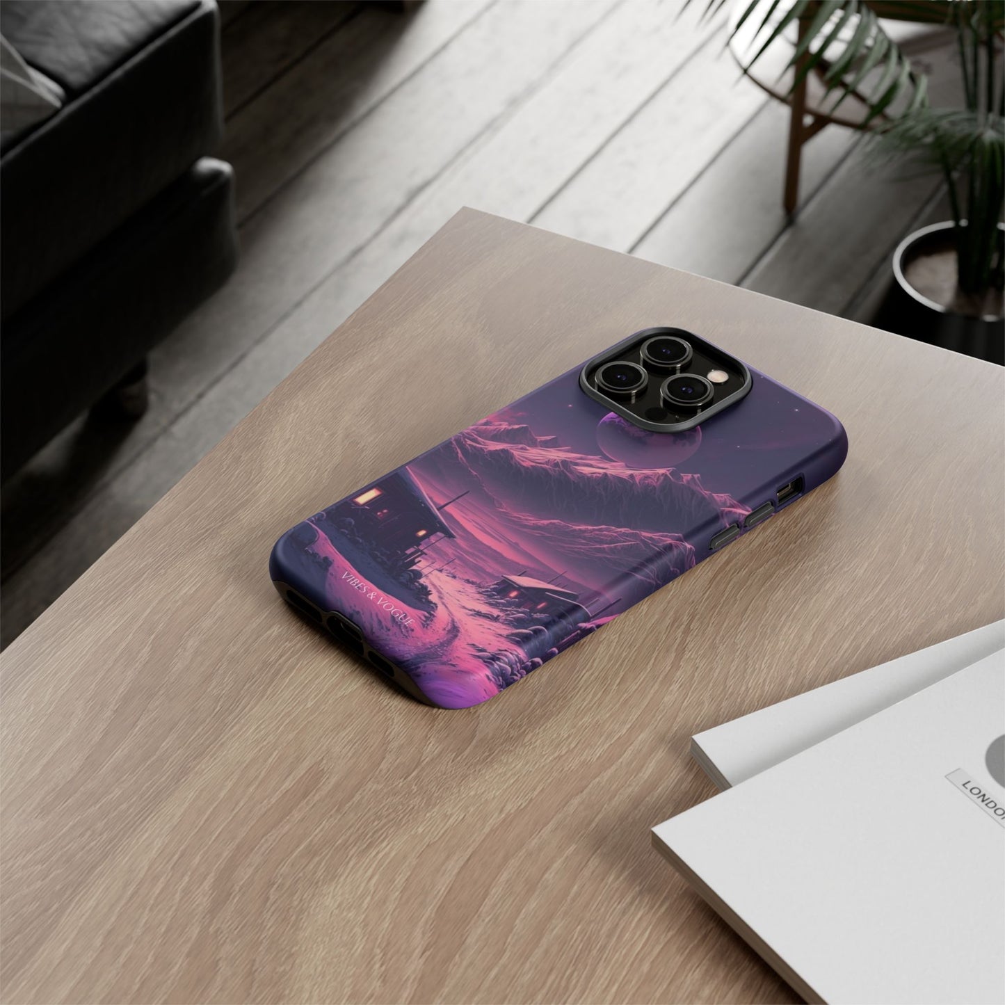 Futuristic Phone Case, Galaxy Aesthetic, Cosmic Art, Stylish Protection, Gifts for Tech Lovers