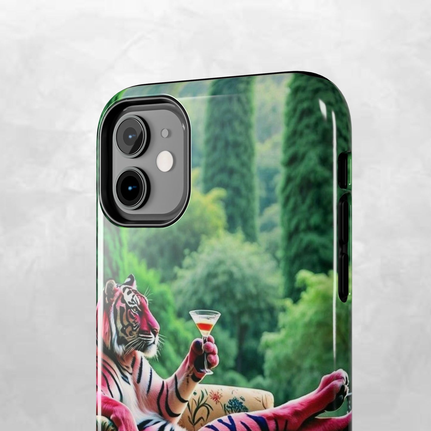 Relaxed Tiger Phone Case | Tough Case for Animal Lovers, Unique Gift for Friends, Stylish Tech Accessories, Fun Phone Cover, Vibrant Design