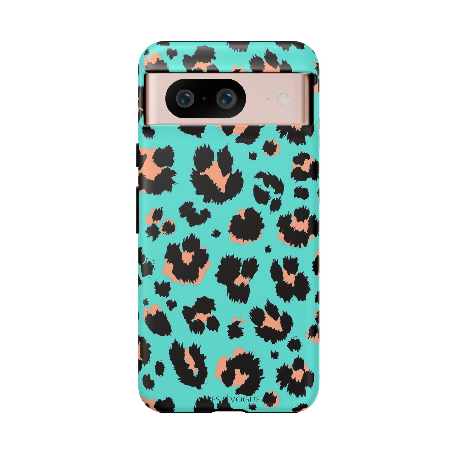 Leopard Print Phone Case, Tough Phone Case, Wild Style Accessory, Animal Print Cover, Stylish Phone Protection
