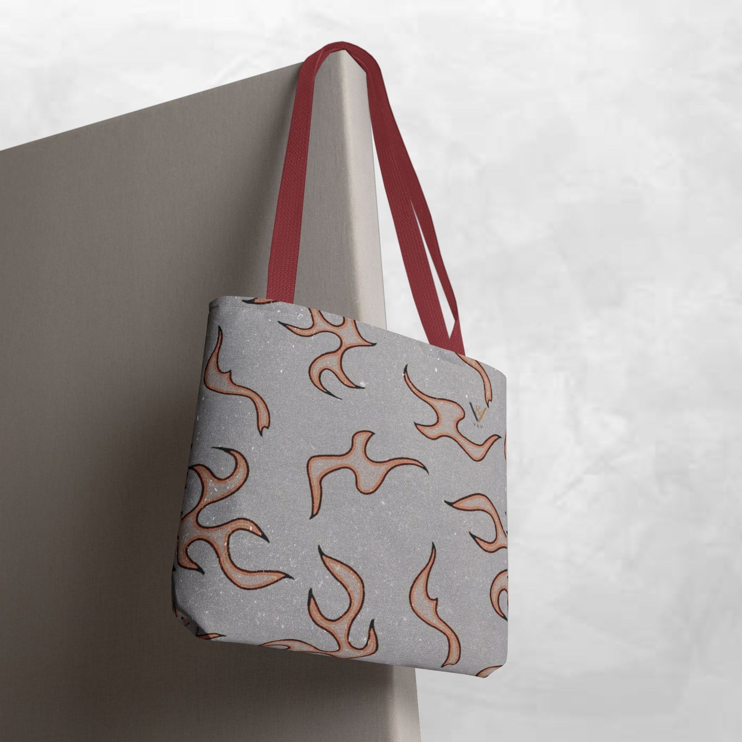 Stylish AOP Tote Bag - Trendy Reusable Shopping Bag, Casual Handbag, Gift for Her, Eco-friendly Tote, Everyday Carryall