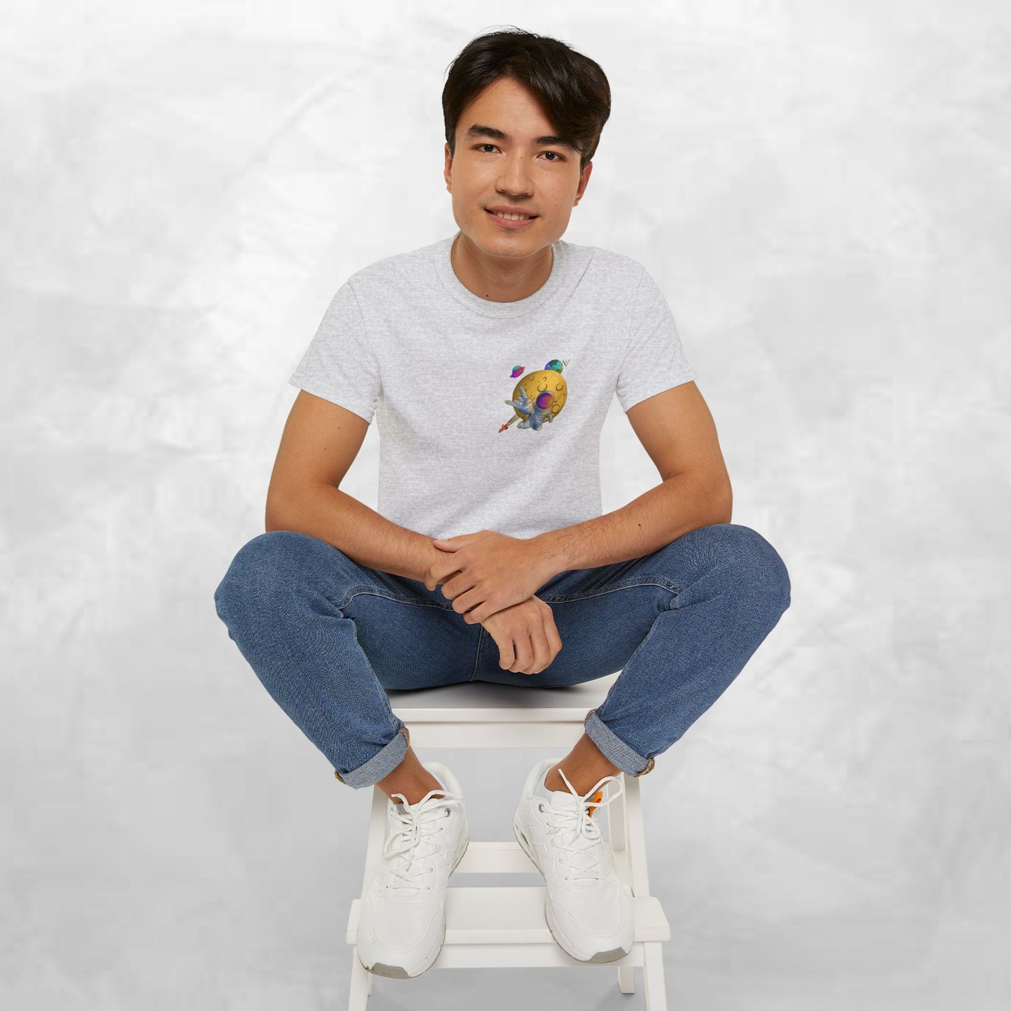 Funny Graphic Tee – "Happy Taco" Design for Food Lovers