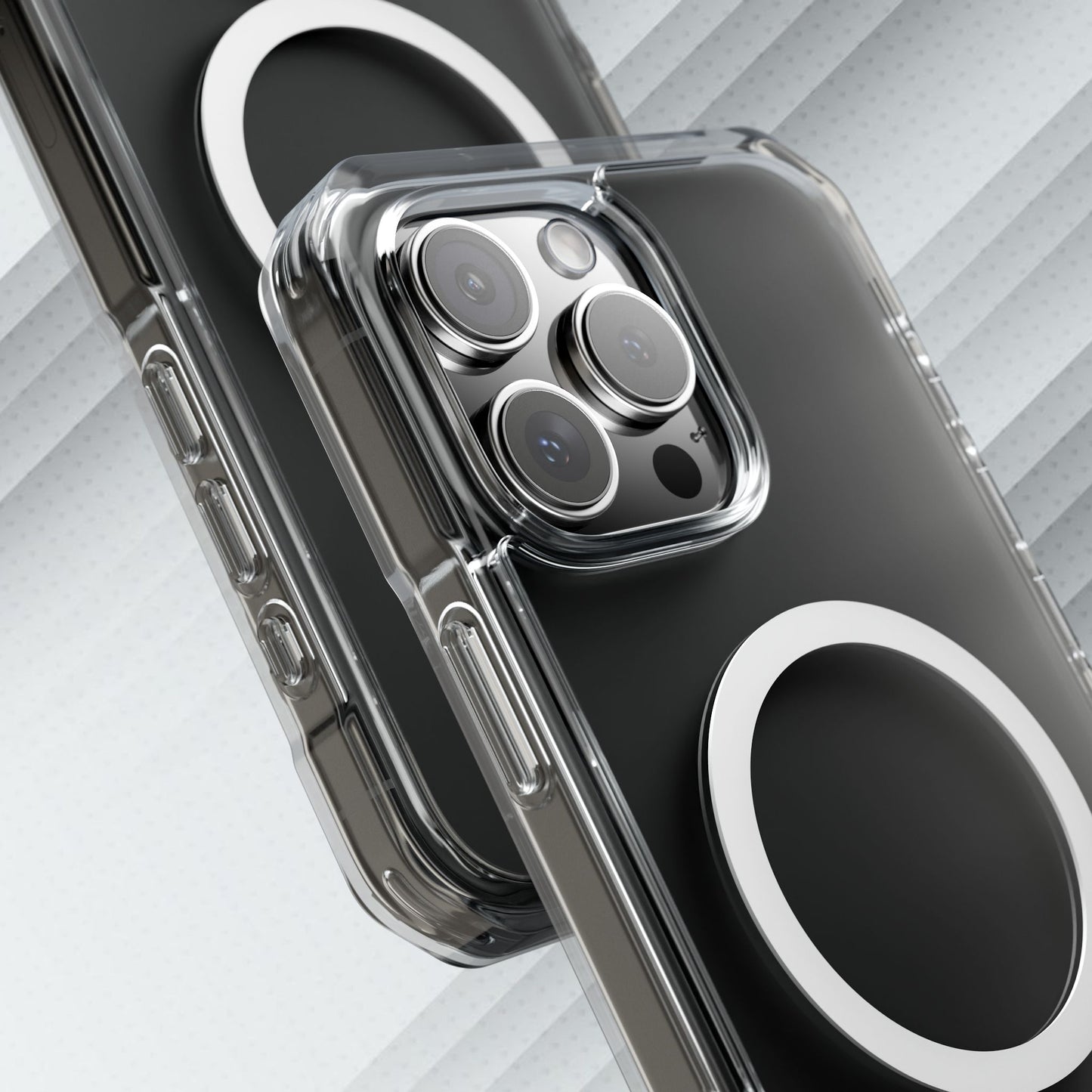 Magnetic Clear Impact Cases - Sleek Protection for Your iPhone with MagSafe Compatibility