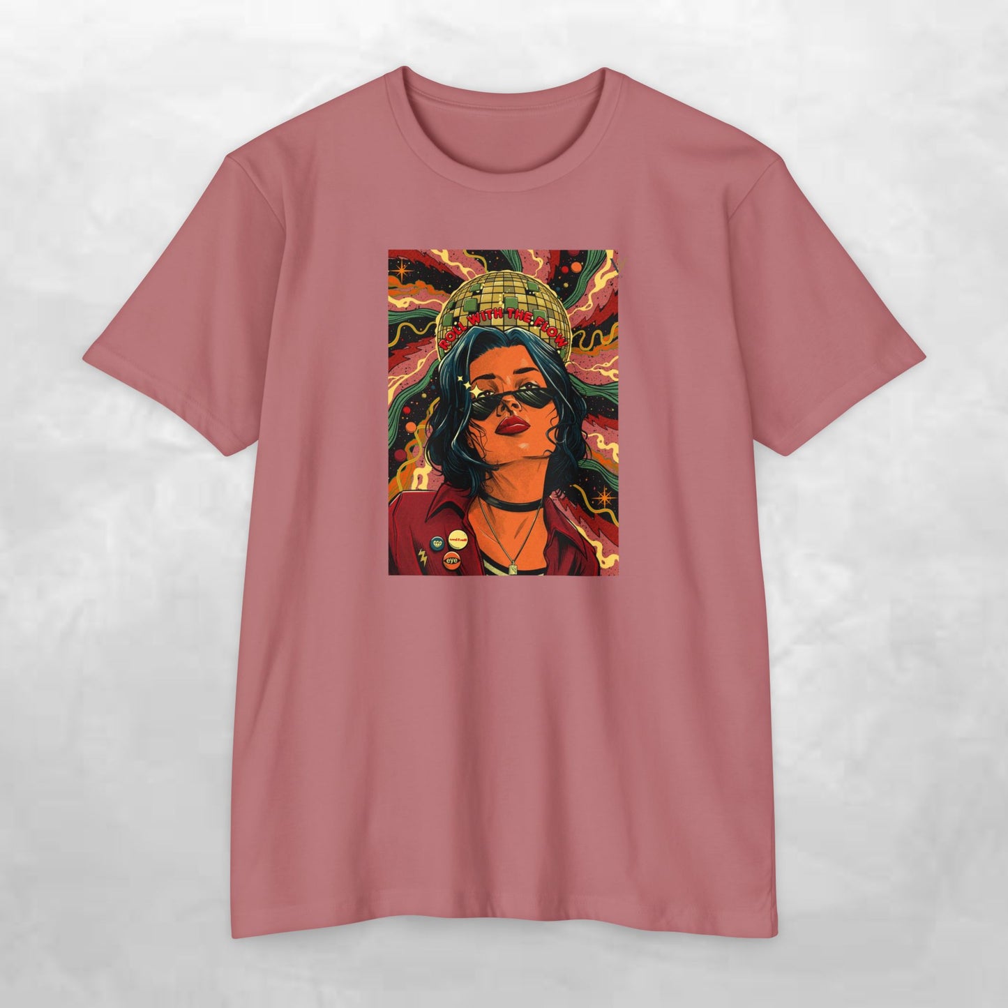 Bohemian Graphic T-Shirt - Vibrant Art Tee for Creative Souls