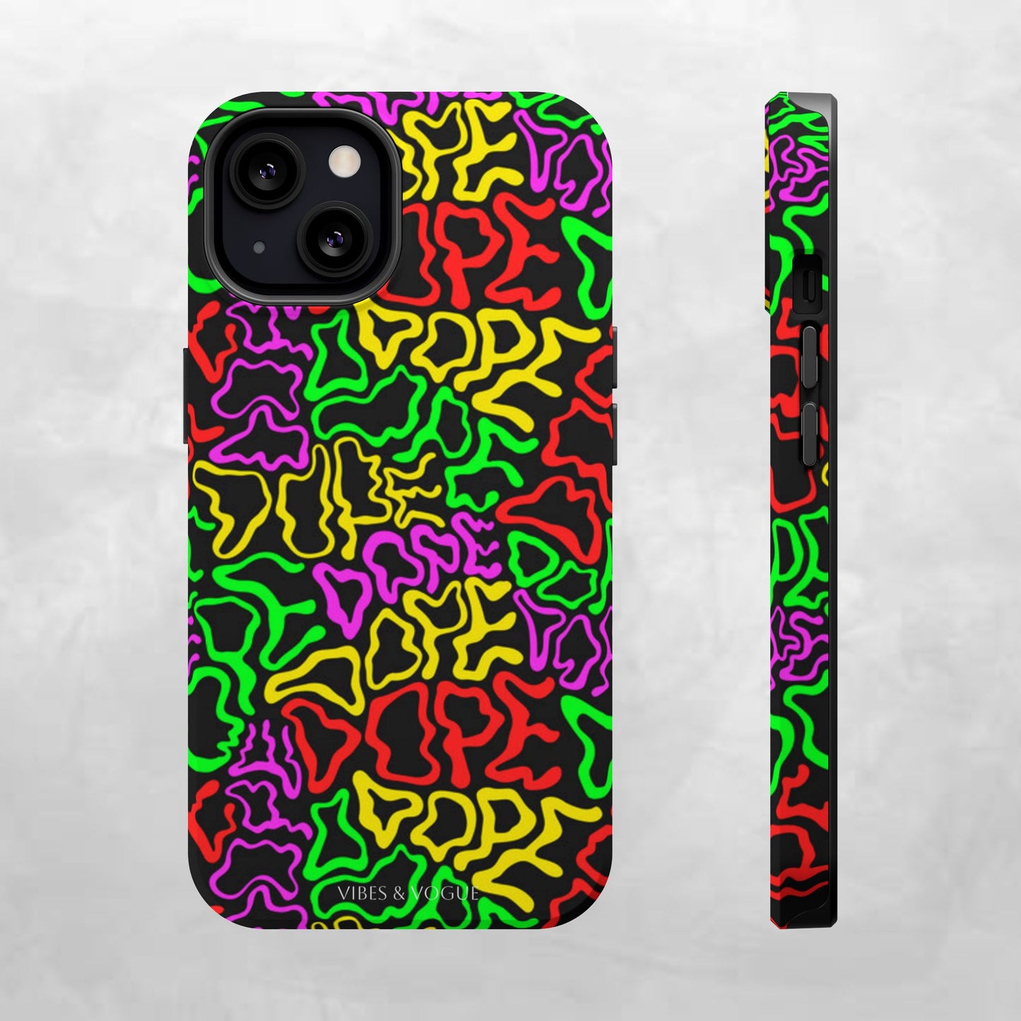 Colorful Magnetic Phone Cases, Funky Case for Teens, Cool Phone Accessories, Unique Gift for Friends, Vibrant Tough Cases, Phone Protection