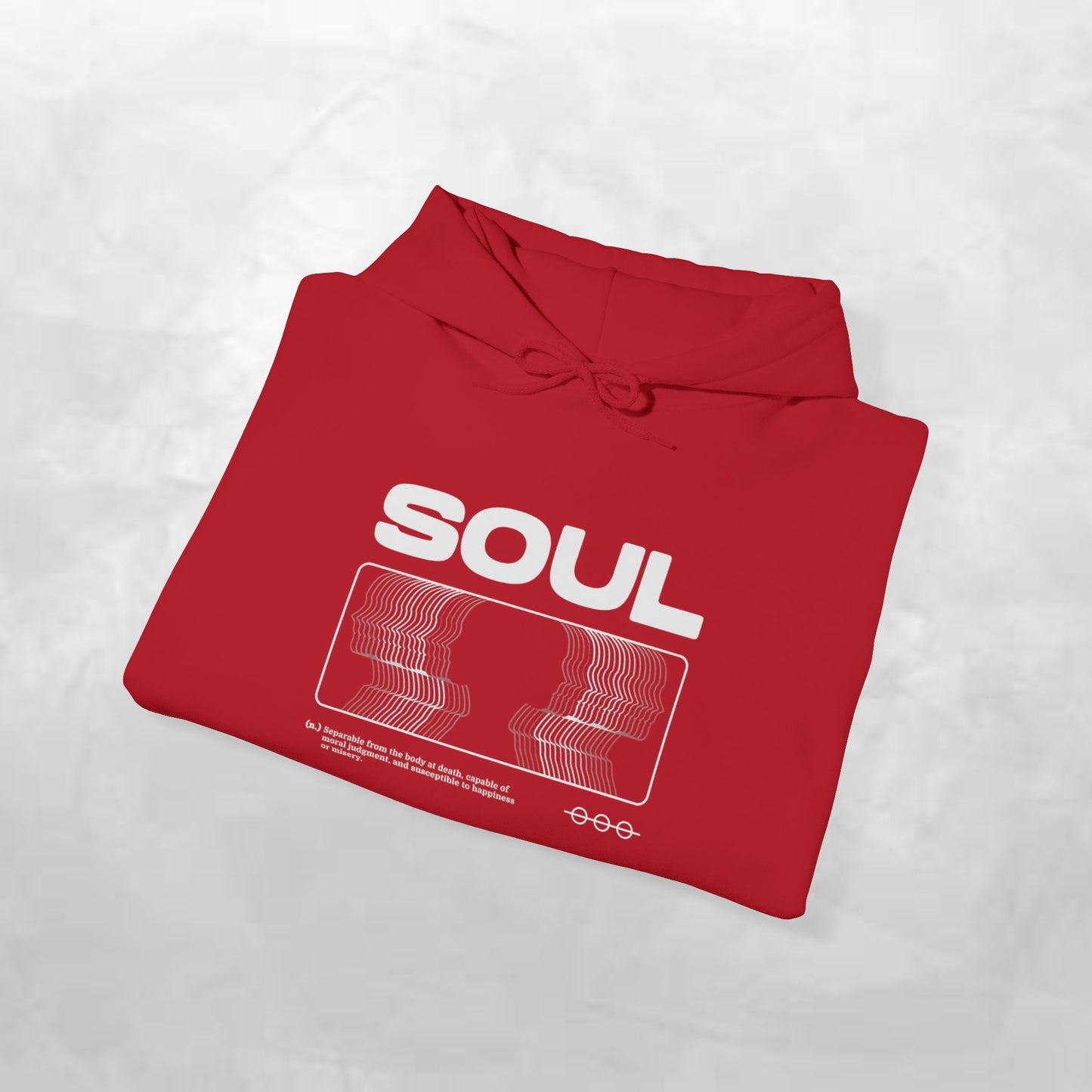 Soul Graphic Hoodie — Retro VHS Silhouette Streetwear