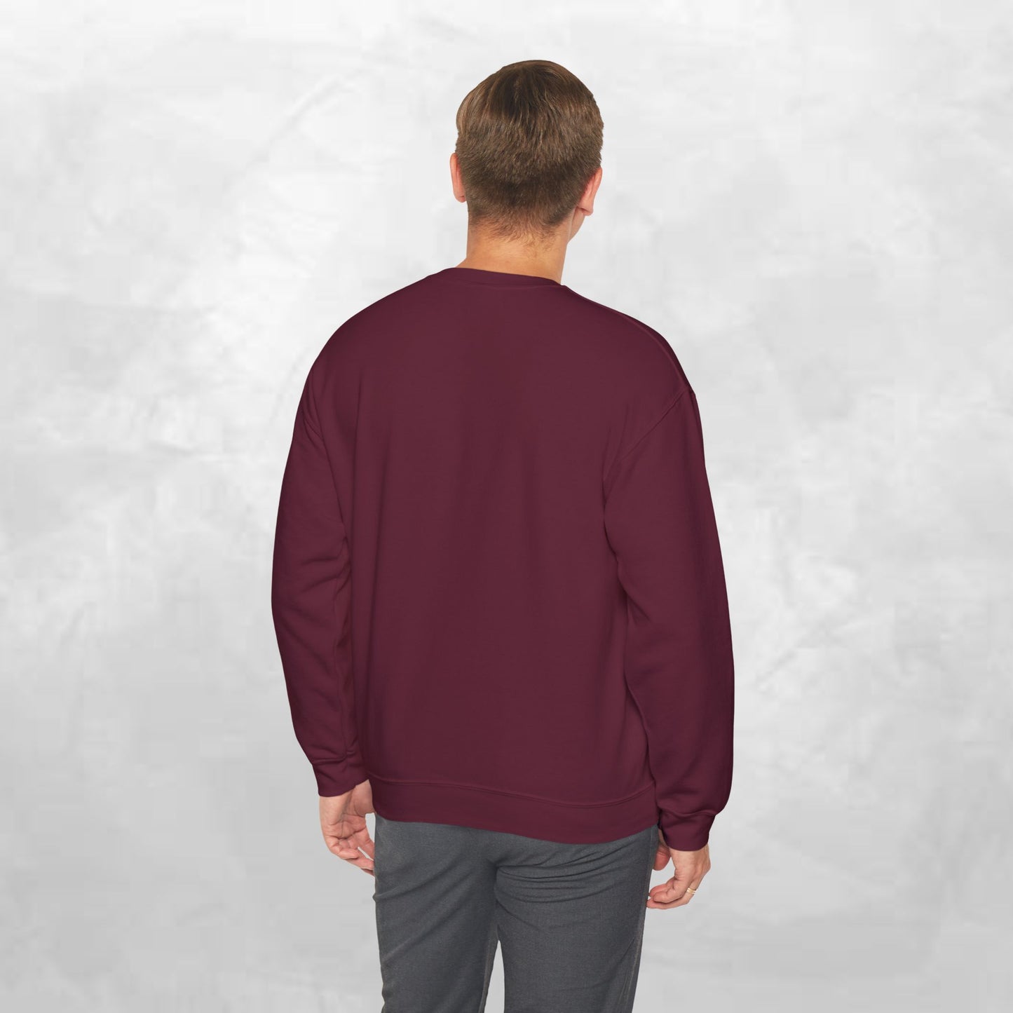 Minimal 'Do Something' Crewneck Sweatshirt