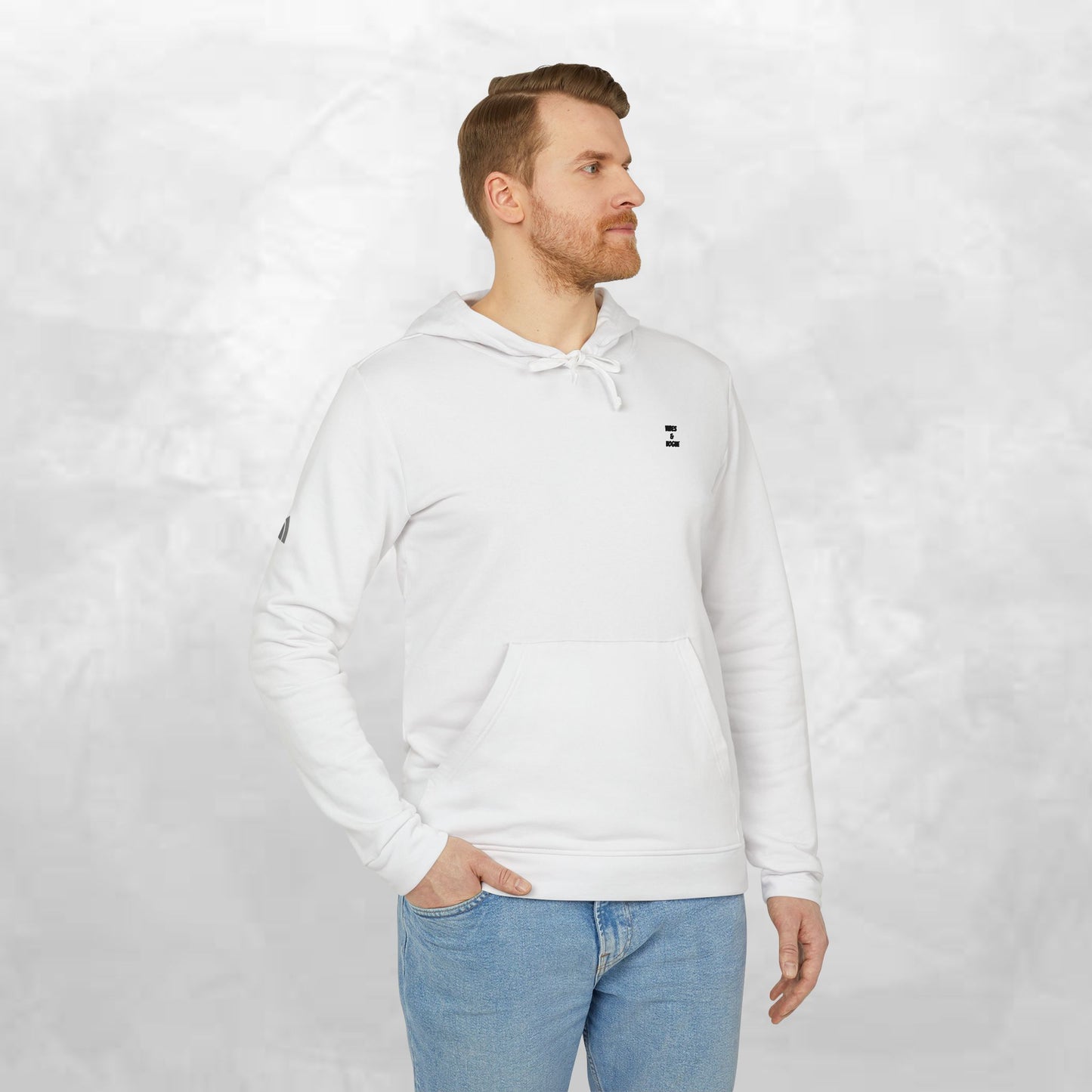 Adidas Unisex Fleece Hoodie - Cozy Athletic Fashion for Everyday Wear