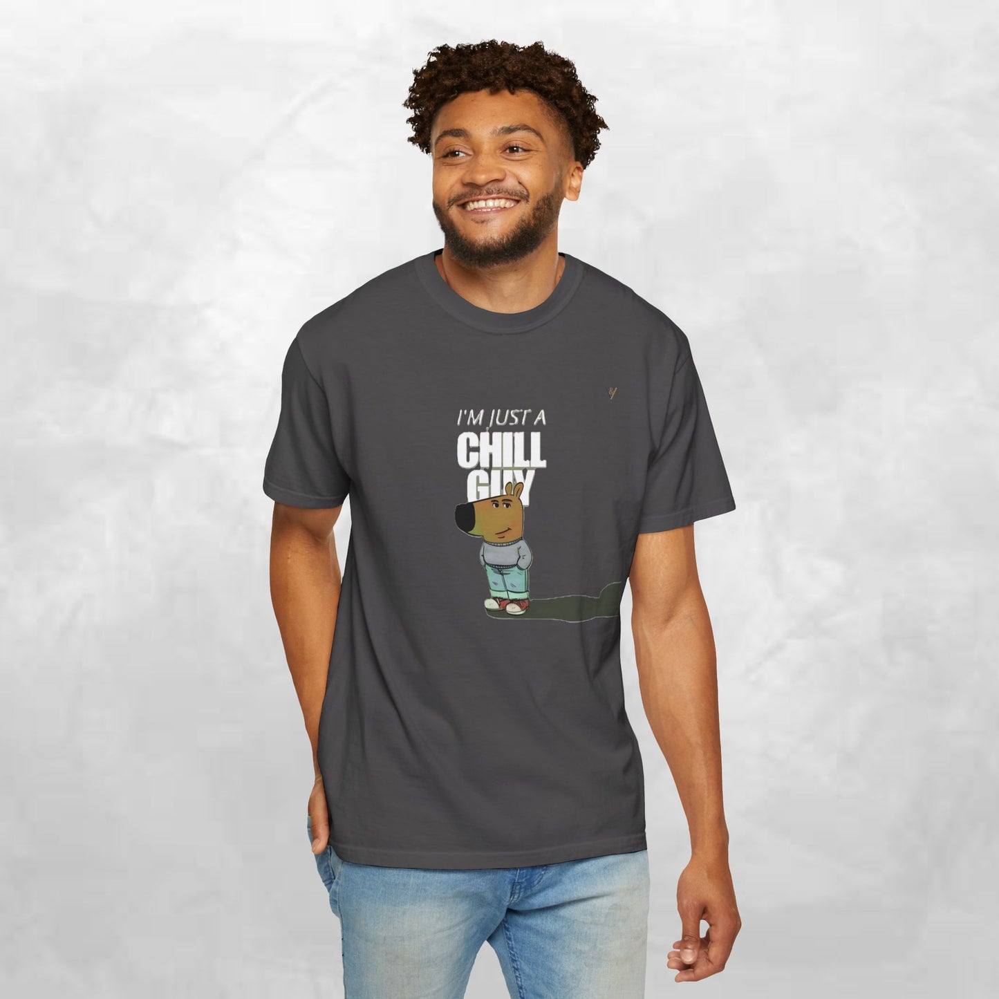 Chill Guy Graphic T-Shirt - Relaxed Unisex Tee for Casual Vibes